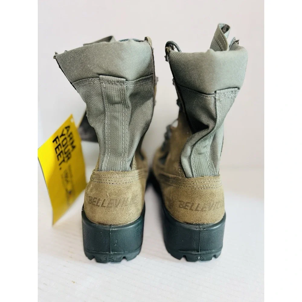 Belleville FG600 ST Steel Toe Military‎ Boots Mens 5.5R Vibram USA Hot Weather